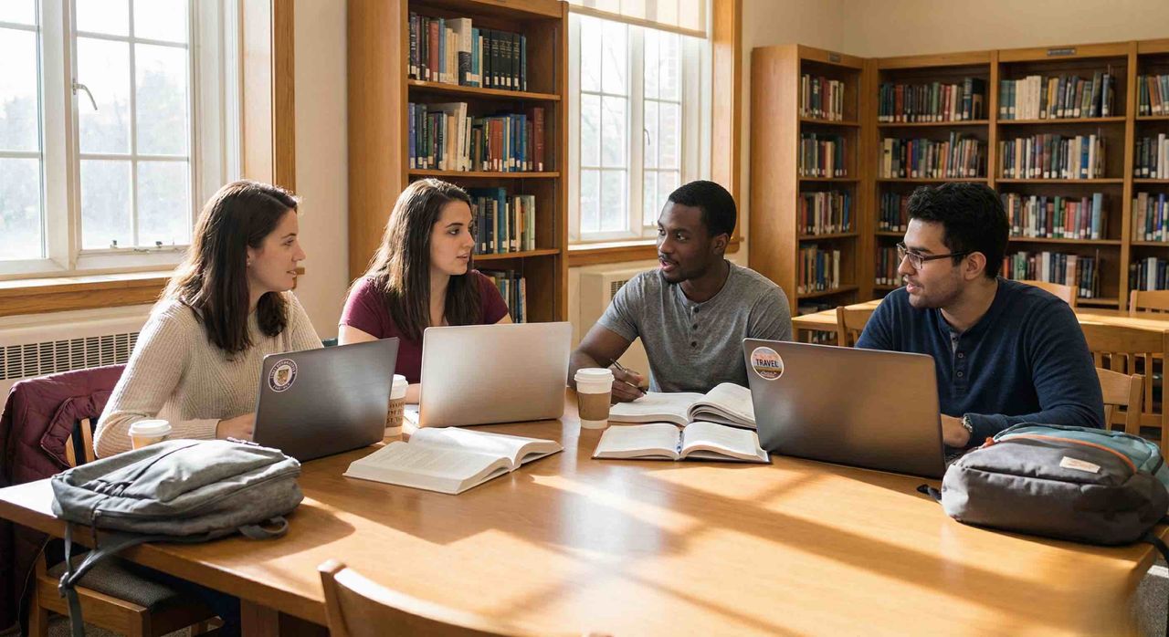 Team collaborating on student progress